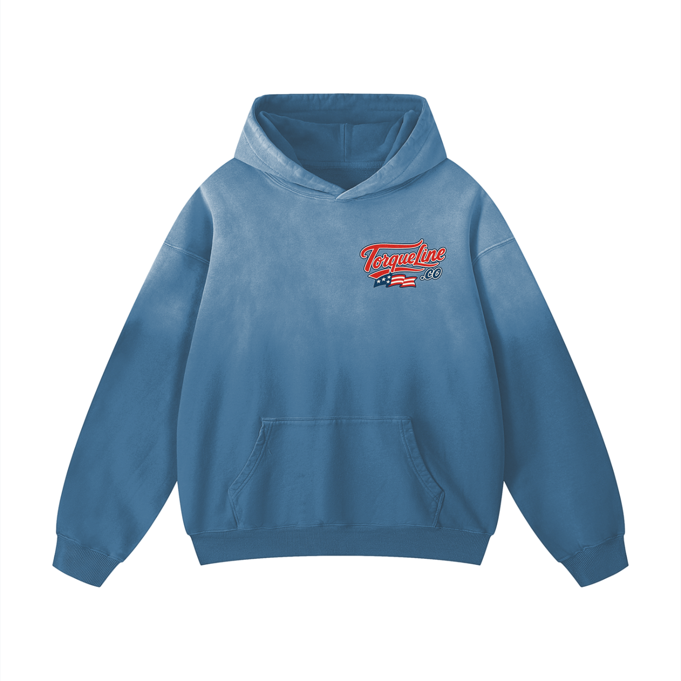 Oversized Classic American Torque Line Hoodie