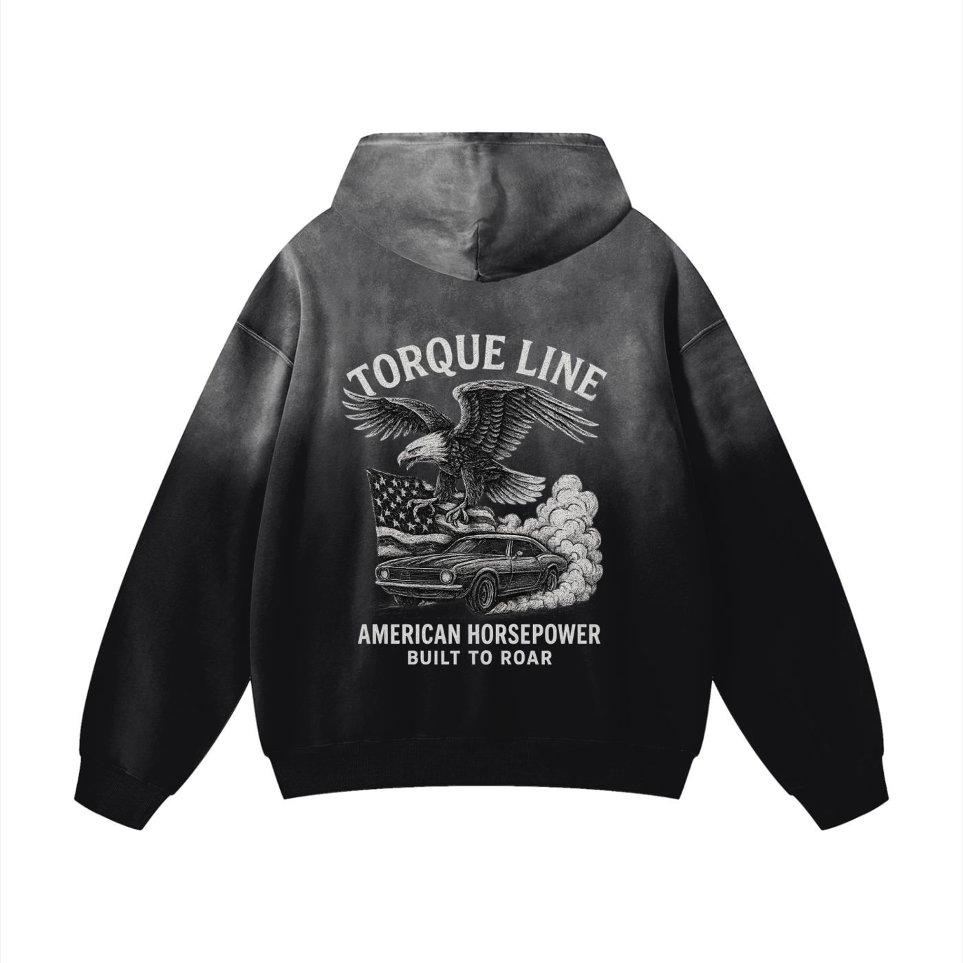Oversized American Horsepower Hoodie