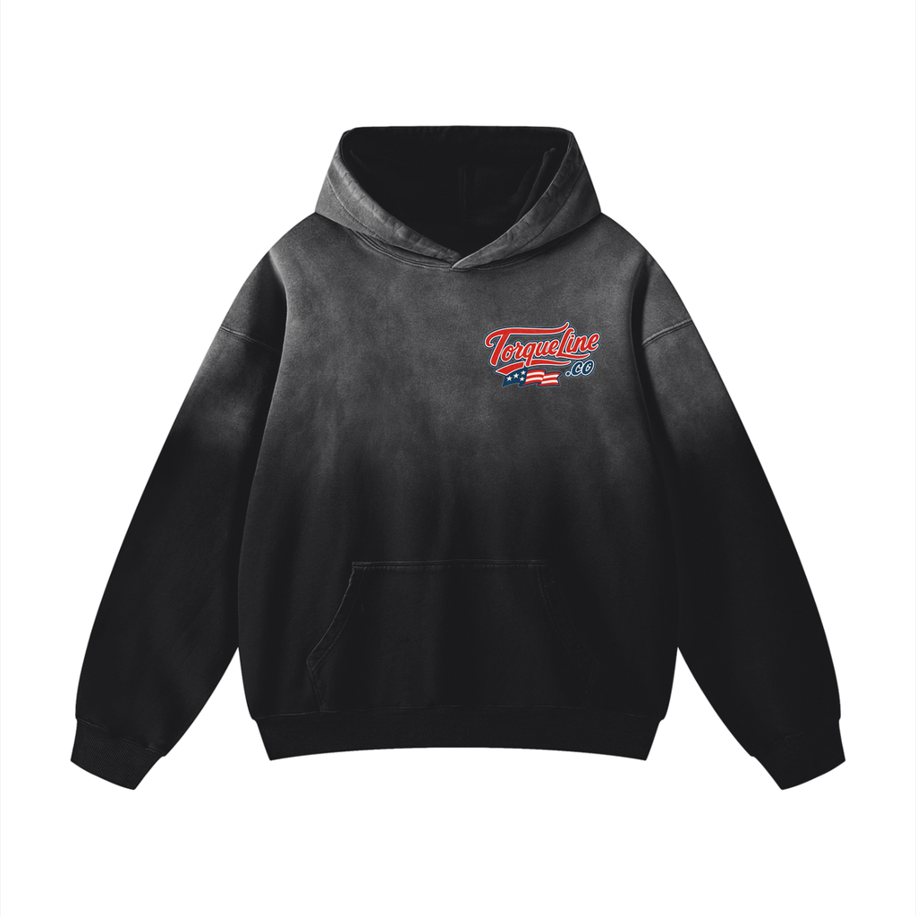 Oversized Classic American Torque Line Hoodie