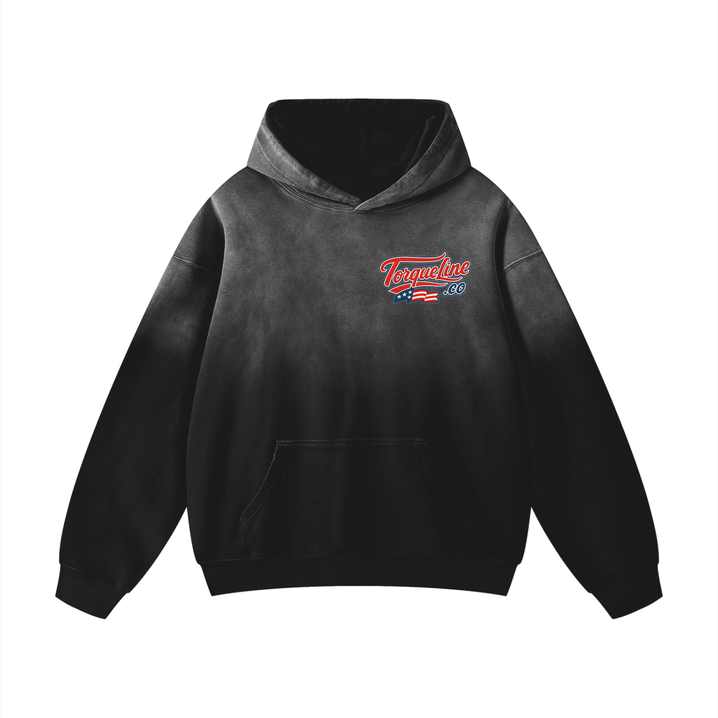 Oversized Classic American Torque Line Hoodie