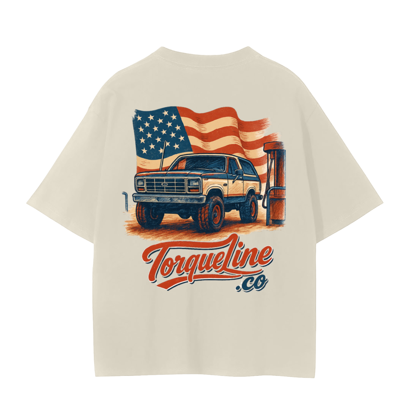 Classic American Torque Line Tee