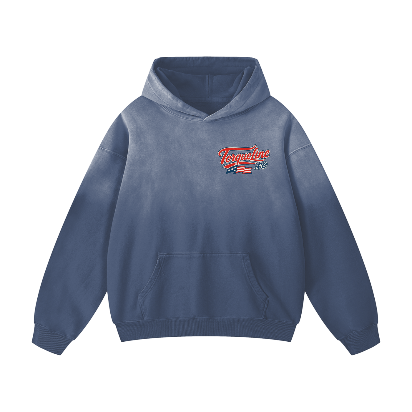 Oversized Classic American Torque Line Hoodie